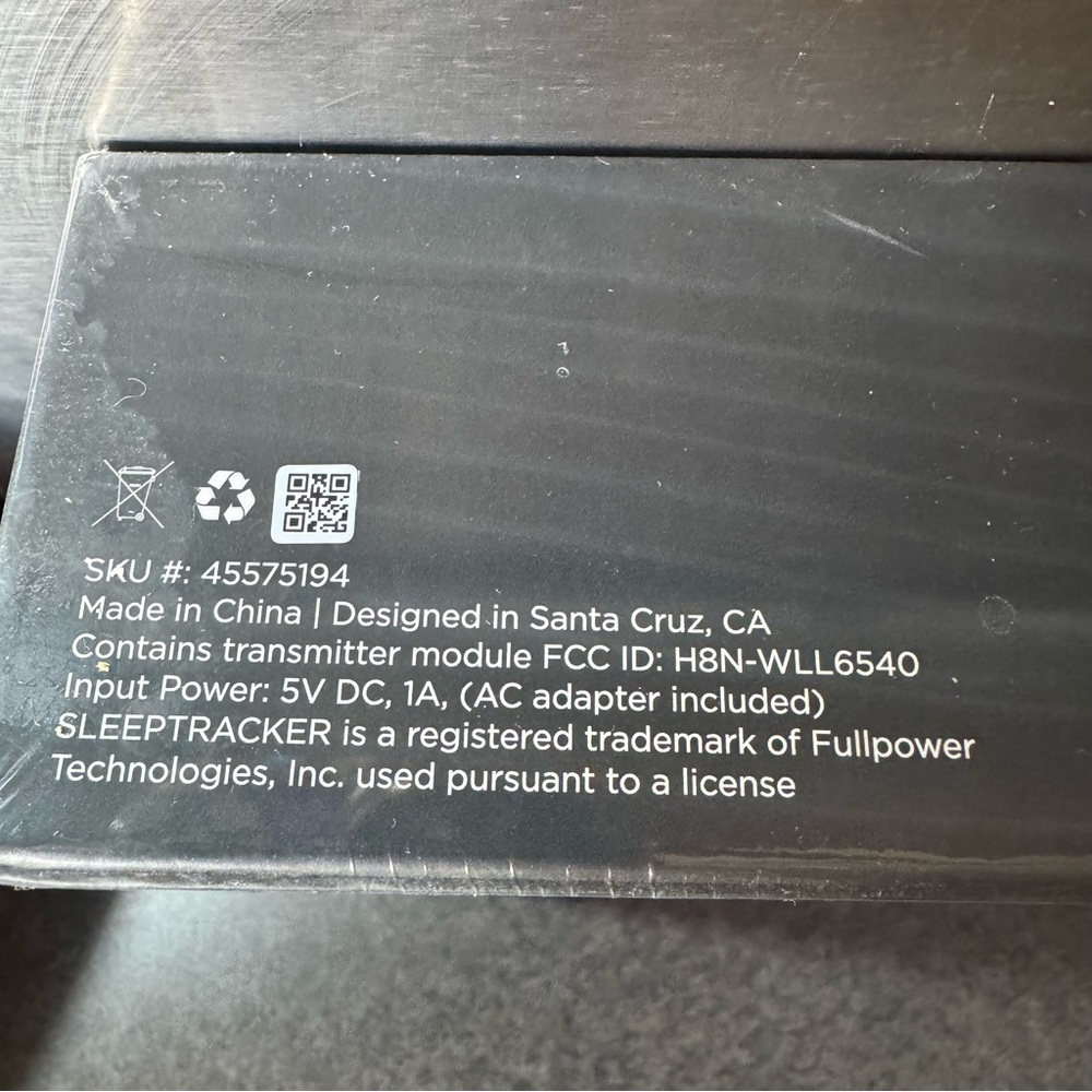 Tempur-pedic Sleeptracker Monitor Brand New Factory Sealed Pattern Analyzer - Picture 6 of 6